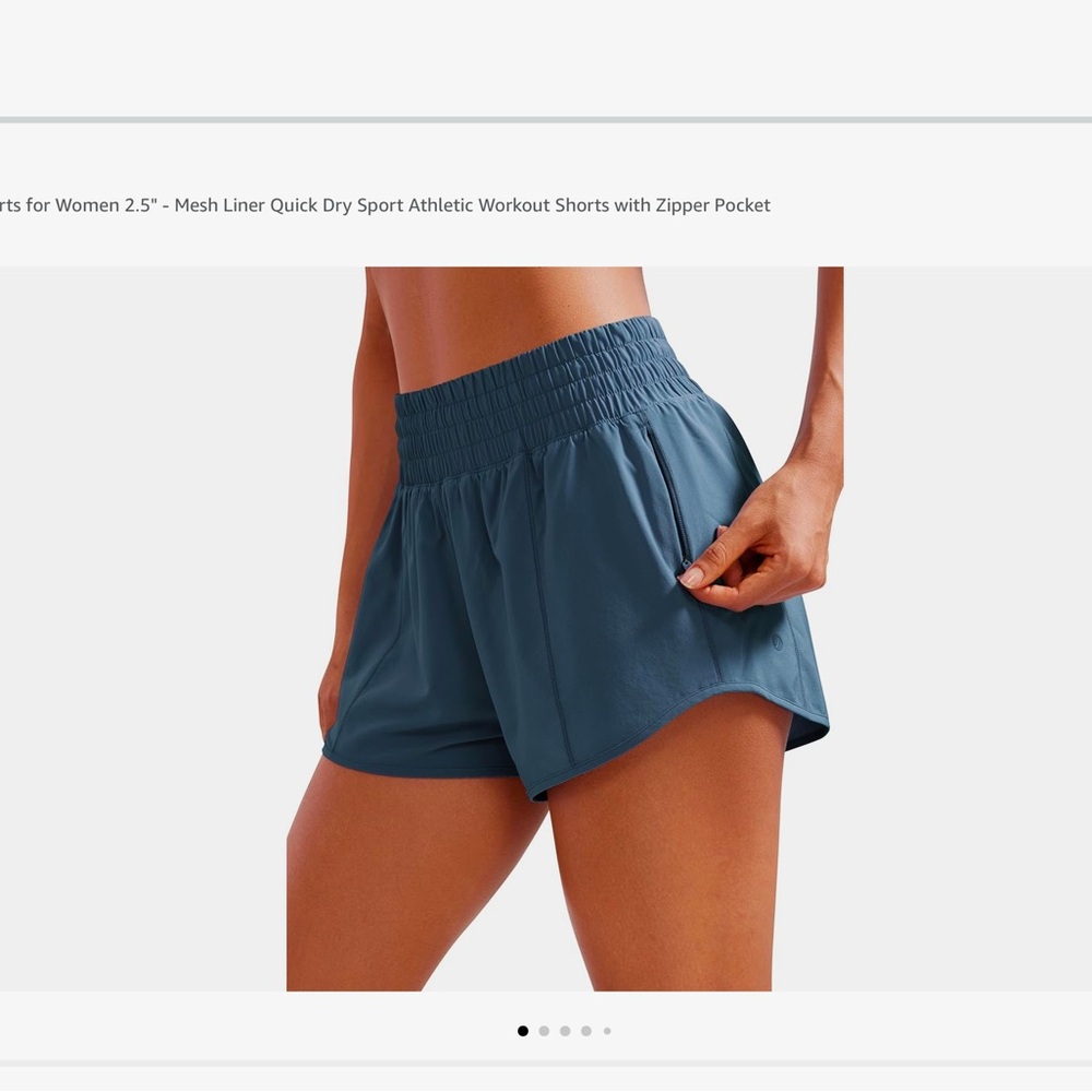 CRZ YOGA High Waisted Running Shorts